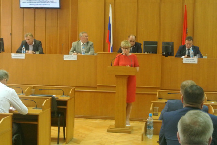 Председатель ОП ВО выступила на заседании Ассоциации «Совет муниципальных образований Вологодской области» 