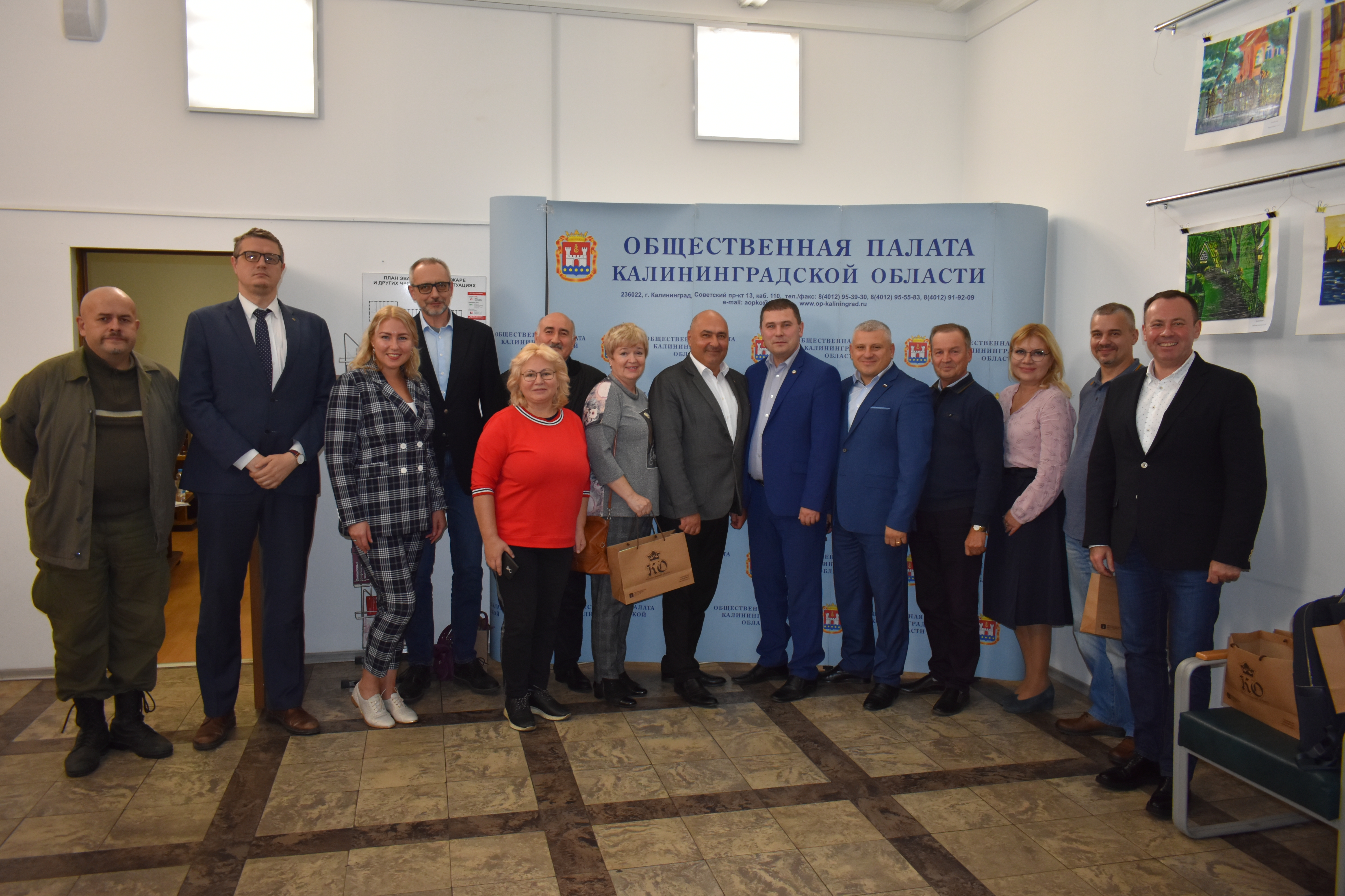 Члены Общественной палаты ВО приняли участие в деловой встрече в рамках Гражданского форума в Калининграде